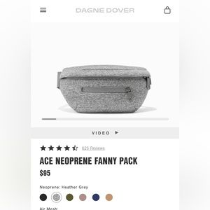 Never Used Dagne Dover Fanny Pack